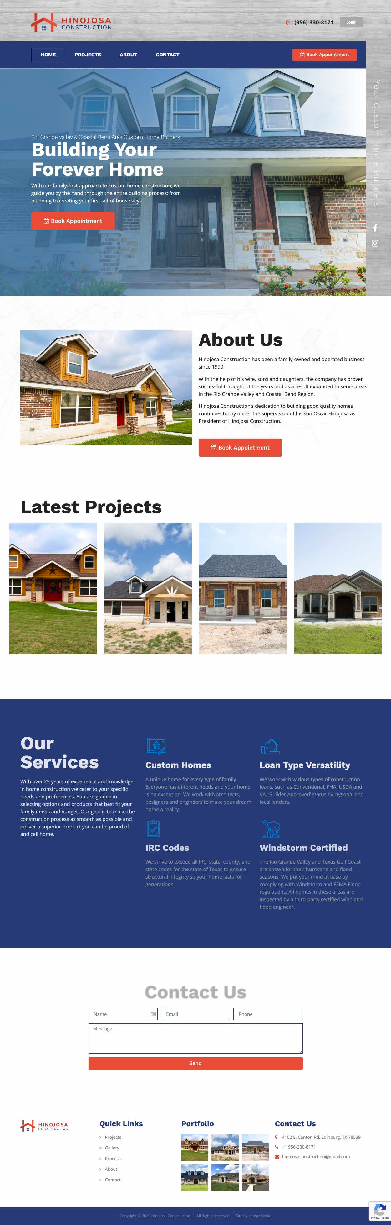 Hinojosa-Custom-Homes-Edinburg-Texas-Website-Design